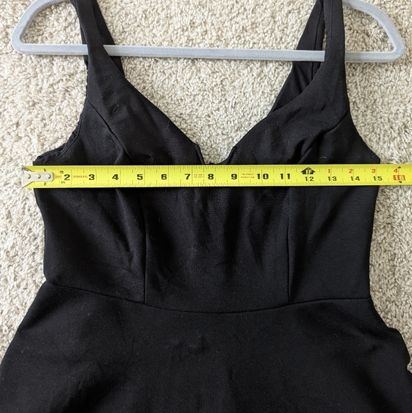 Kimchi Blue Heart of the Ocean Fit+Flare Mini Sweetheart Dress Black - Medium - Picture 6 of 10